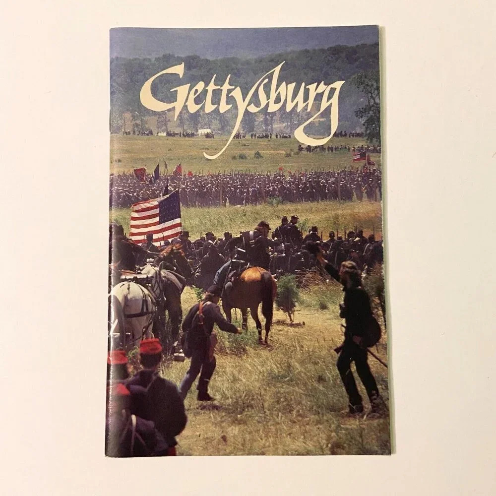 Vintage 1993 Gettysburg  Guide Brochure Pennsylvania Pamphlet Booklet